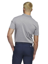 adidas Drive Heather Polo Shirt - Grey Three Mel.