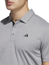 adidas Drive Heather Polo Shirt - Grey Three Mel.