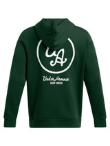 Under Armour Goin' Under Golf Hoodie - Forest Green/White