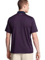 Under Armour Performance 3.0 Stripe Polo - Midnight Navy/Red