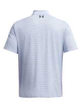 Under Armour Performance 3.0 Stripe Polo - Nimbus Blue/Midnight Navy