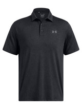 Under Armour Playoff 3.0 Printed Polo - Black/Anthracite