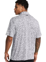 Under Armour Playoff 3.0 Printed Polo - White/Black