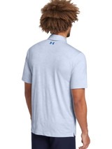 Under Armour Playoff 3.0 Line Jacquard Polo - Nimbus Blue/Tech Blue