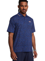 Under Armour Iso-Chill Verge Polo - Tech Blue/Flare Orange