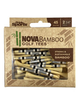 Nova Bamboo Striped Golf Tees - 2.75"