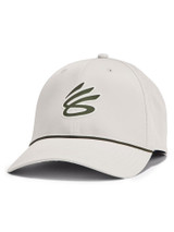 Under Armour Curry Golf Adjustable Cap - White Clay