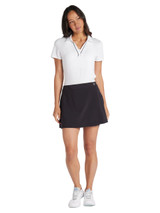 Puma Women's Resort Wrap Golf Skort (15.5") - Puma Black