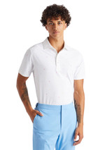G/FORE Mini Stars Tech Piqué Slim Fit Polo - Snow