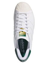 adidas Superstar Golf Spikeless Shoes - Ftwr White/Off White/Collegiate Green