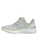adidas Womens Solarmotion BOA 24 Golf Shoes - Grey Two/Silver Met/Green Spark