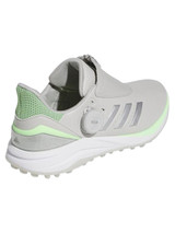 adidas Womens Solarmotion BOA 24 Golf Shoes - Grey Two/Silver Met/Green Spark