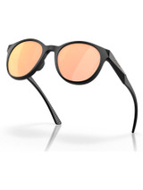 Oakley Spindrift Sunglasses - Matte Black w/ Prizm Rose Gold Polarised