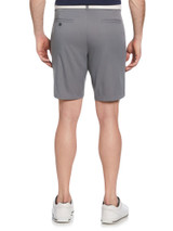 Ben Hogan Active Waistband Flat Front 9-Inch Golf Short - Quiet Shade