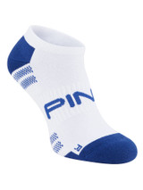 Ping SensorCool No Show 2 Pack Socks - Navy/White Multi