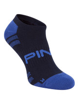 Ping SensorCool No Show 2 Pack Socks - Navy/White Multi