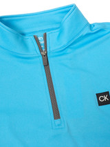 Calvin Klein Westgate Half Zip - Aquarius