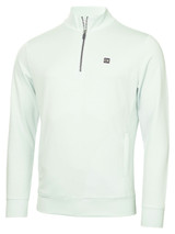 Calvin Klein Concord Half Zip Sweater - Light Jade