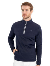 Calvin Klein Atlantic Hybrid Half Zip - Navy