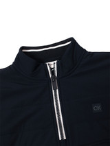 Calvin Klein Atlantic Hybrid Half Zip - Navy