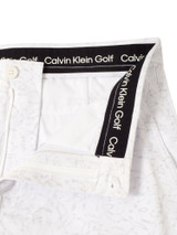 Calvin Klein Printed Bullet Regular Fit Stretch Short - White