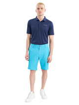 Calvin Klein Printed Bullet Regular Fit Stretch Short - Aquarius