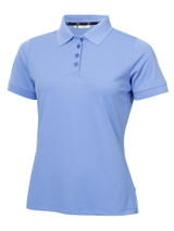 Calvin Klein Womens Club Polo Shirt - Cornflower Blue