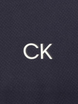 Calvin Klein Womens Tattler Mock Neck Top - Navy