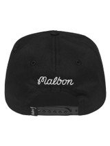 Malbon Trophy Twill Rope Hat - Black
