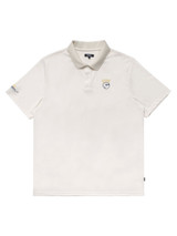 Malbon Trophy Performance Pique Polo - Ivory
