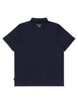 Malbon Trophy Performance Pique Polo - Navy