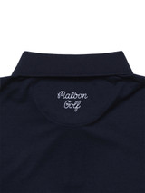 Malbon Trophy Performance Pique Polo - Navy