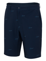 Greg Norman Classic Shark 9.5-Inch Tech Short - Navy