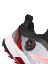 adidas Adizero ZG BOA Spikeless Golf Shoes - Ftwr White/Lucid Red/Core Black