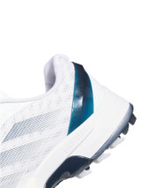 adidas Adizero ZG Spikeless Golf Shoes - Ftwr White/Collegiate Navy/Zero Met.