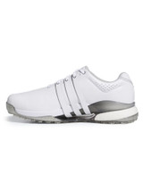 adidas Tour360 25 Wide Spikeless Golf Shoes - Ftwr White/Ftwr White/Silver Met.