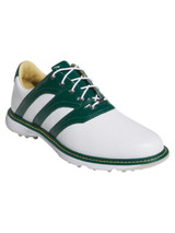 adidas MC Z-Traxion Spikeless Golf Shoes - White/Silver Met./Collegiate Green