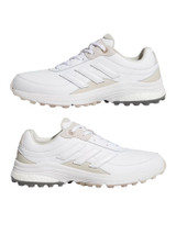 adidas Womens Zoysia Spikeless Golf Shoes - Ftwr White/Ftwr White/Alumina