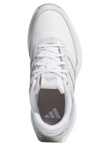 adidas Womens S2G 25 Leather Spikeless Golf Shoes - Ftwr White/Silver Met.
