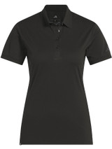 adidas Womens Ultimate365 Tour Twistknit Polo Shirt - Black