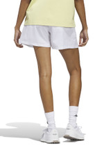adidas Womens Go-To Pleated 5-Inch Short - White