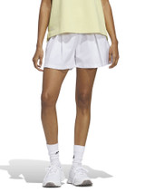 adidas Womens Go-To Pleated 5-Inch Short - White
