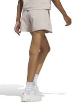 adidas Womens Go-To Pleated 5-Inch Short - Wonder Taupe