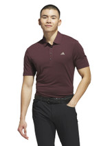 adidas Ultimate365 Tour Textured Polo Shirt - Aurora Ruby