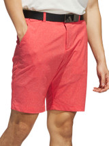 adidas Ultimate365 Textured 9-Inch Short - Pure Ruby