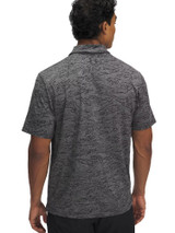 Under Armour Drive Jacquard Polo - Black/Steel