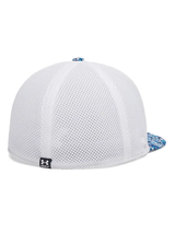 Under Armour Iso-Chill Low Round Cap - White/Blue