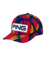 PING Electric Sunset Tour Snapback Cap - Navy