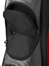 Wilson Feather Cart Bag - Black/Red