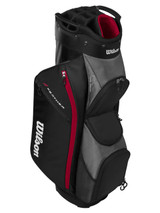 Wilson Feather Cart Bag - Black/Red